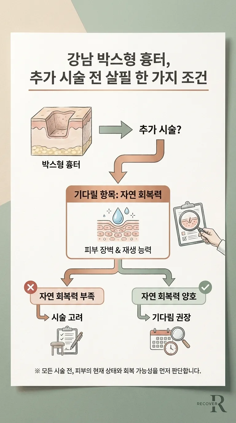 회복 조건 관계도