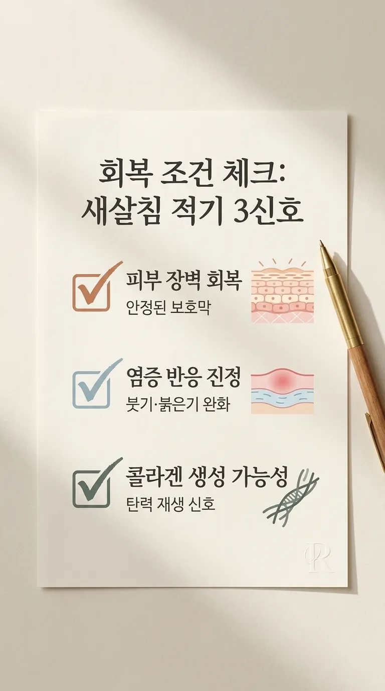 회복 조건을 체크하는 리스트