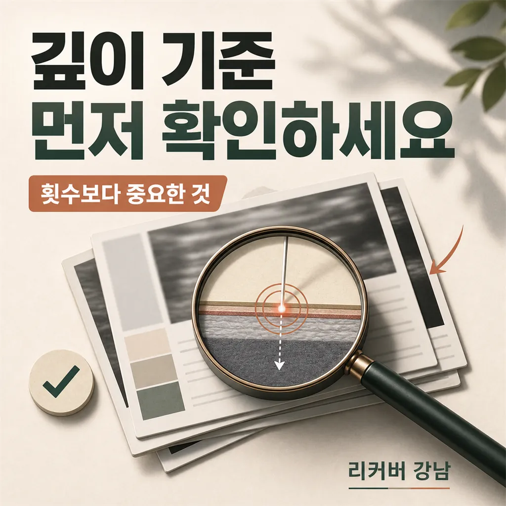 썸네일 - 새살침 반복 전에 확인할 것, 횟수보다 접근 깊이 기준
