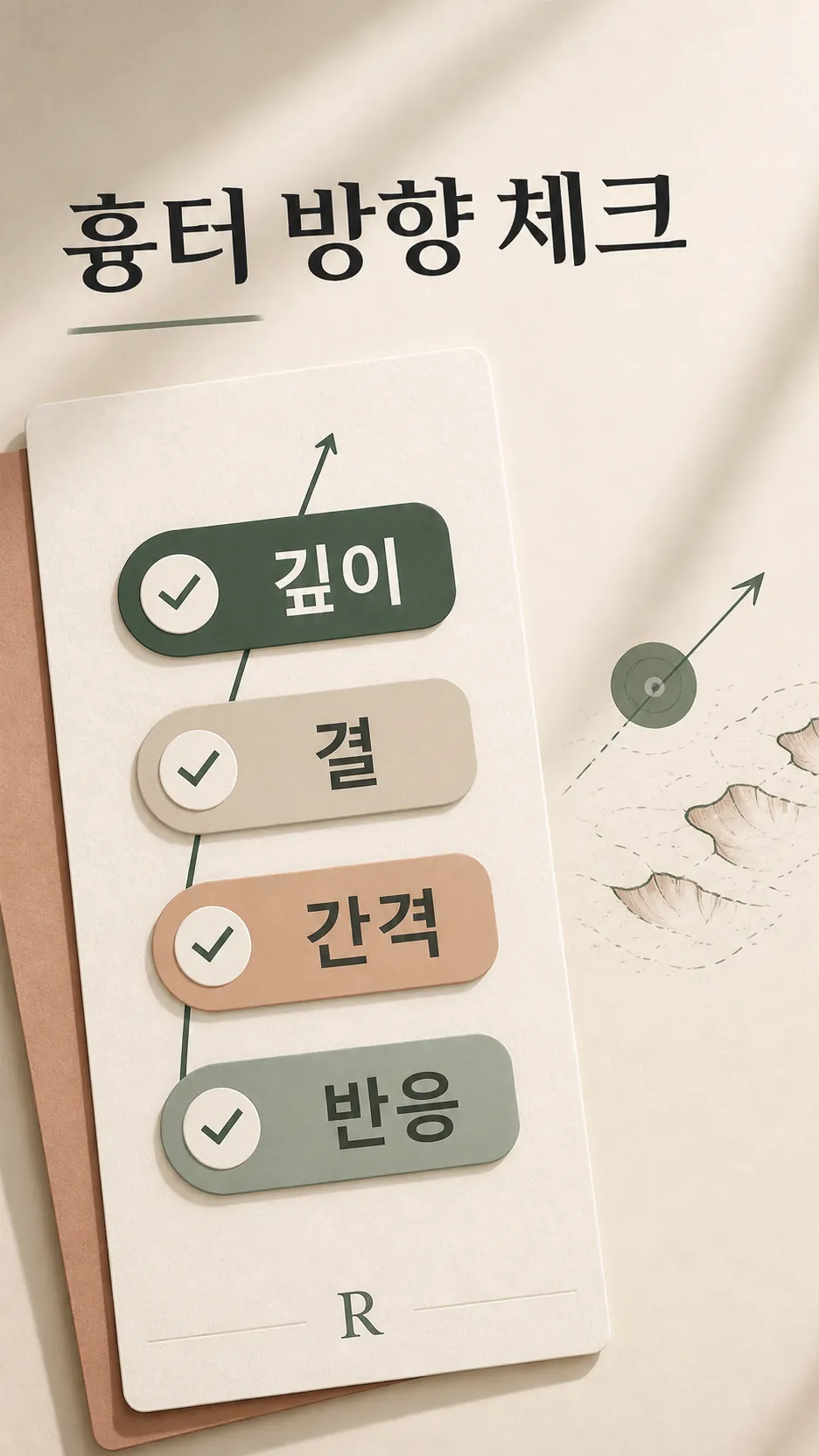 형태별 접근 기준표 카드