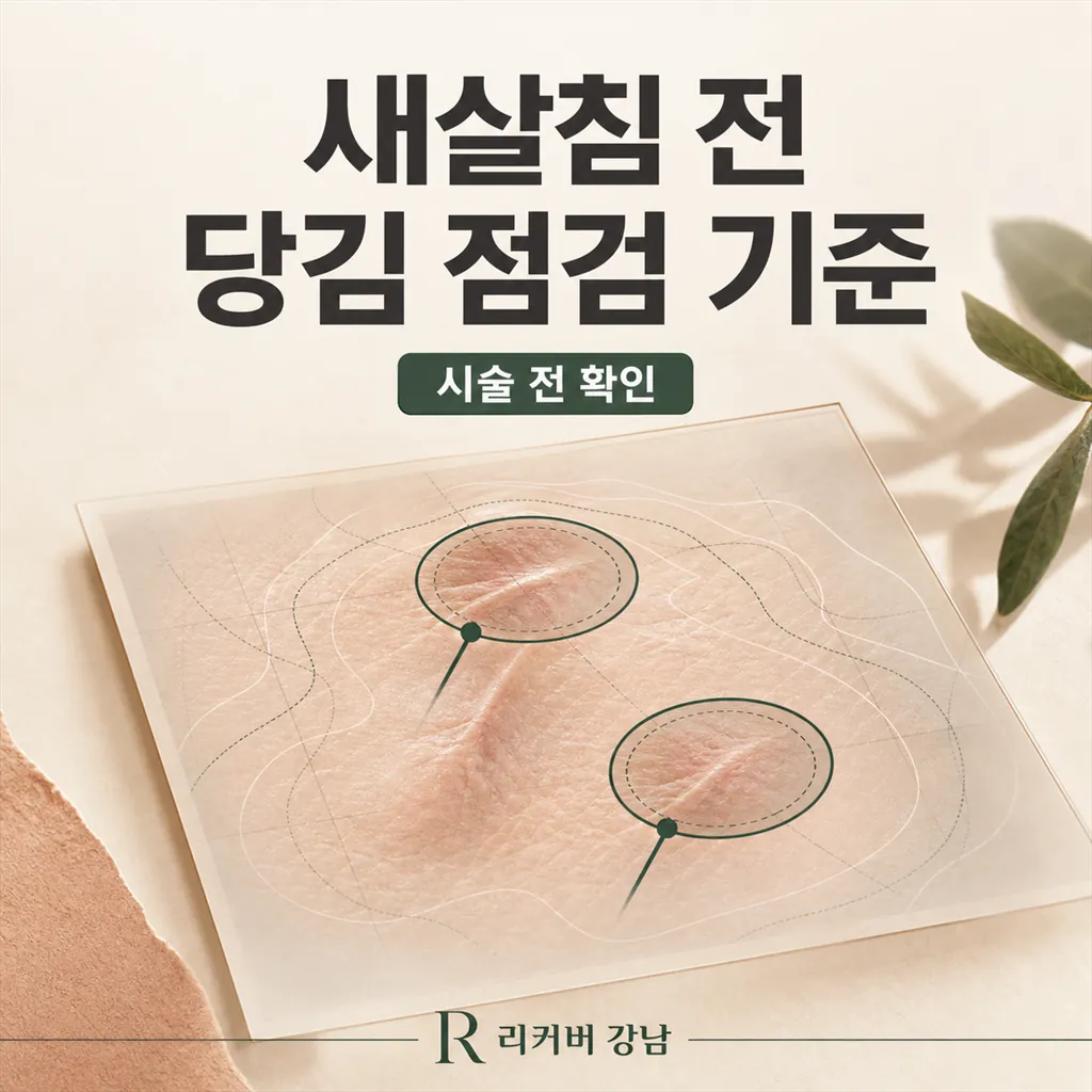 썸네일 - 선릉역 5층에서 먼저 보는 것 — 새살침 전 아래 당김 점검