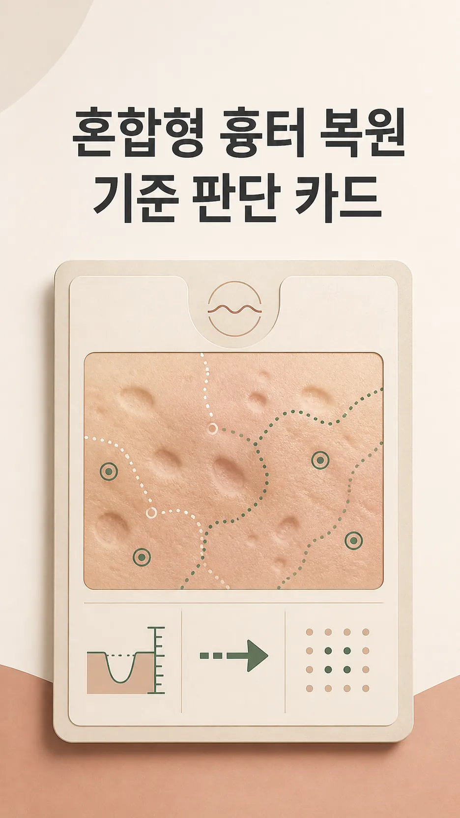 혼합형 흉터 복원 기준 판단 카드