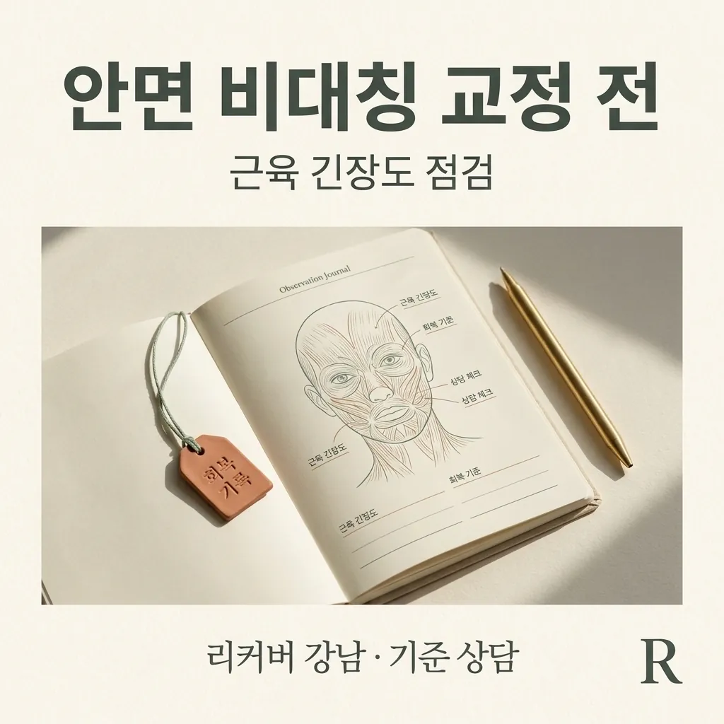 썸네일 - 강남 안면 비대칭 교정, 체형 비대칭 뼈 맞추기 전 근육 긴장도부터 점검하세요