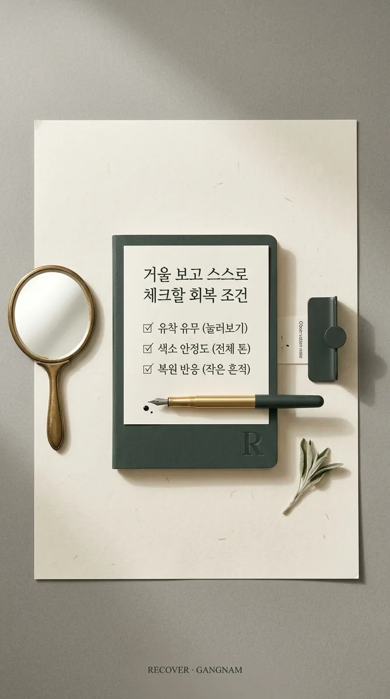 확인 신호 정물