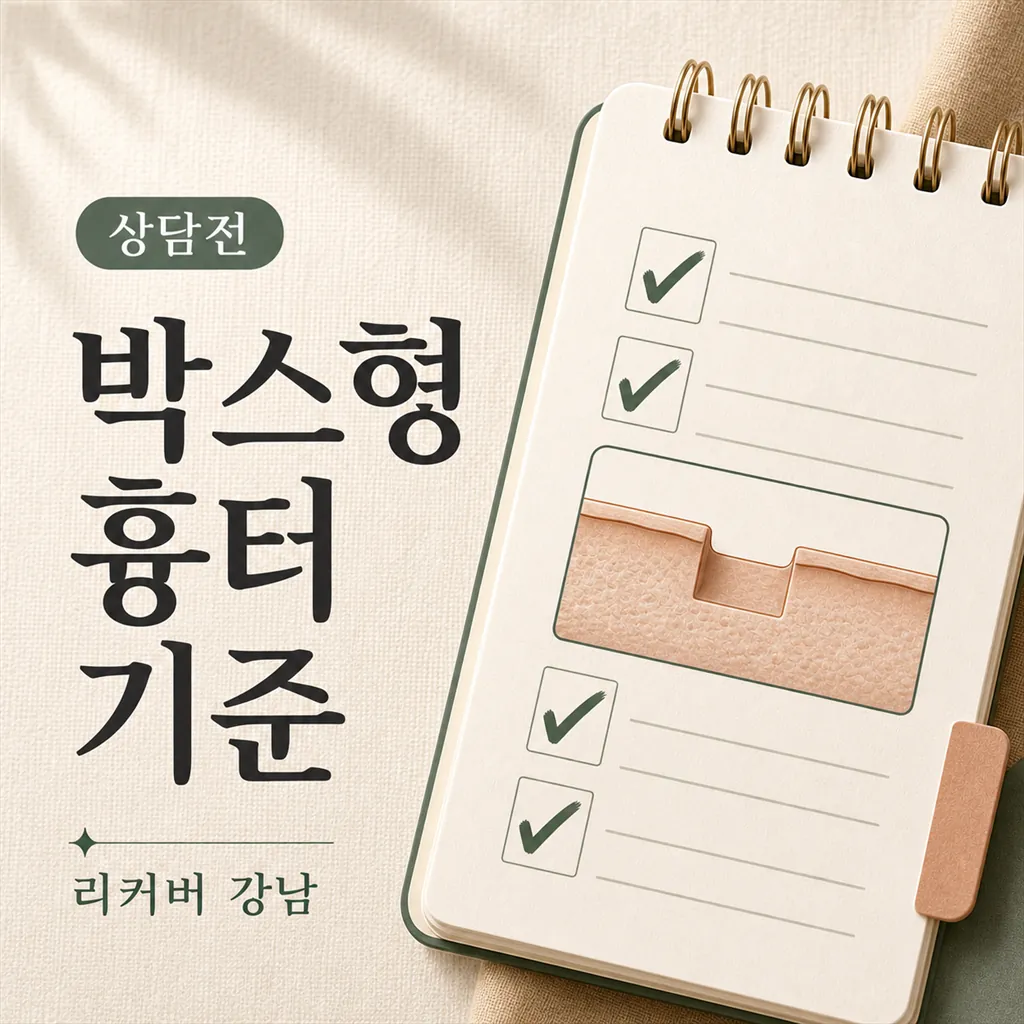 썸네일 - 여성 박스형 흉터, 상담 전 먼저 확인할 기준