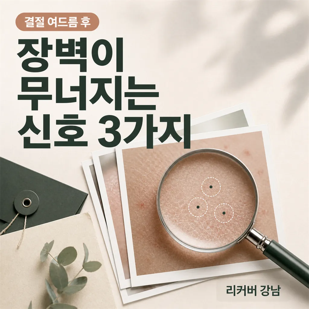 썸네일 - 결절 여드름 가라앉은 뒤 피부 장벽이 무너지는 신호 3가지