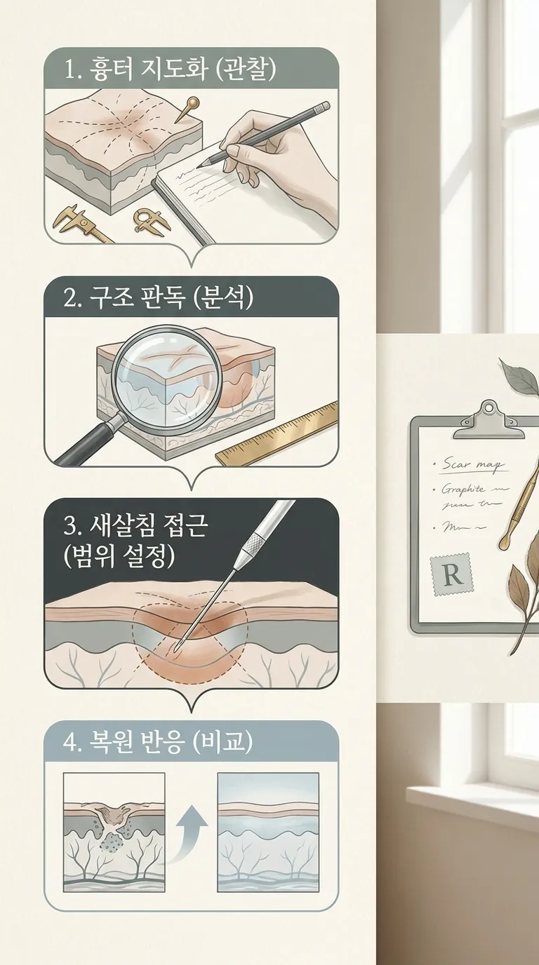 회복 조건 4단계 순서 흐름