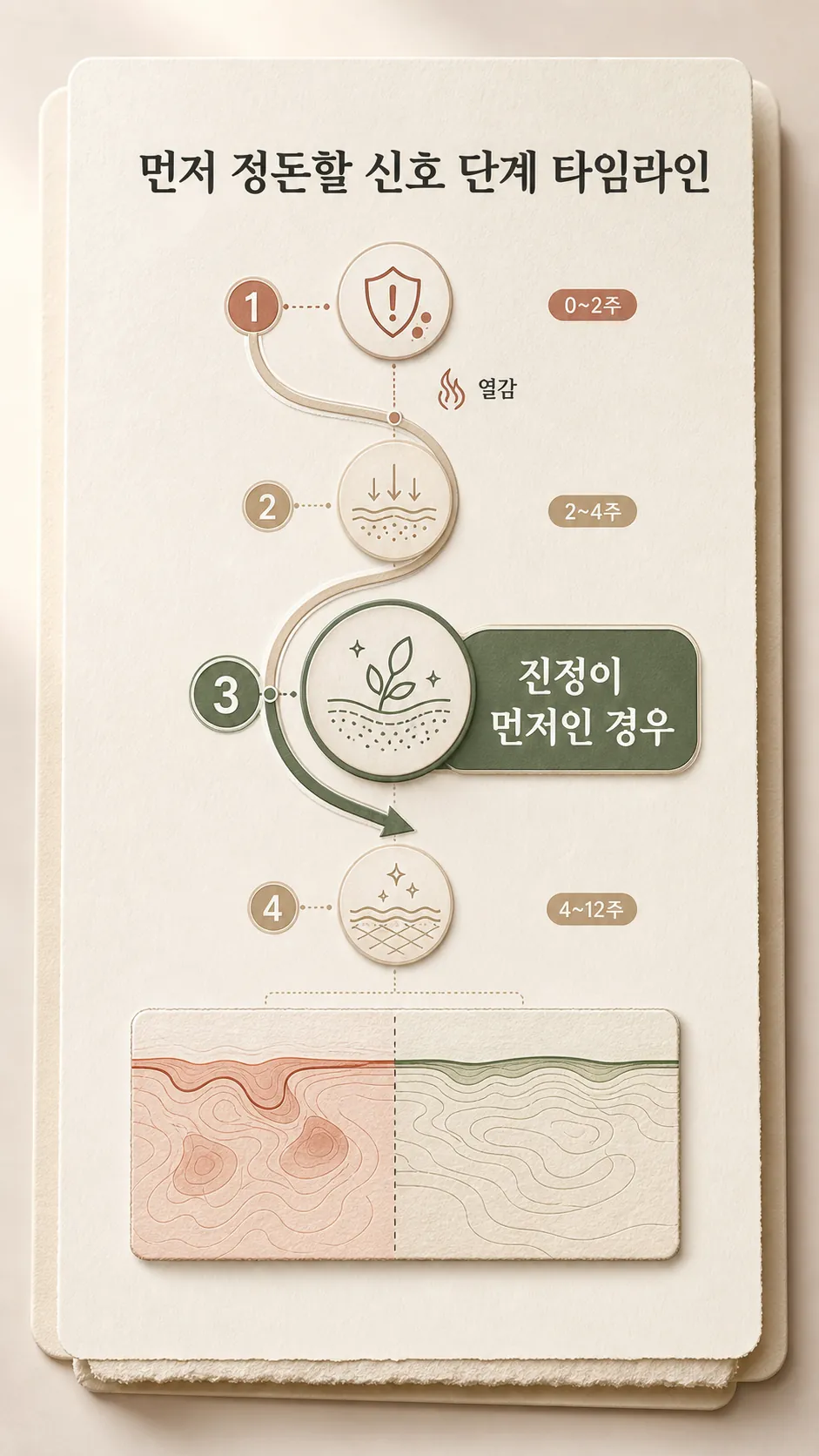회복 시점과 먼저 정돈할 신호 단계 타임라인