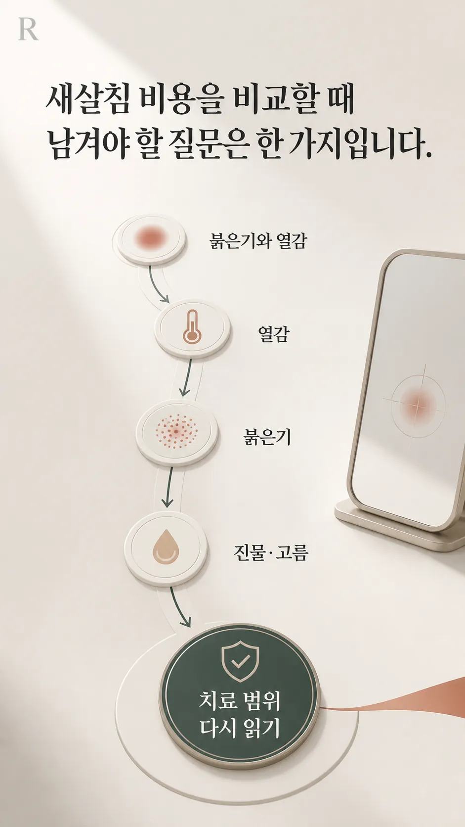자극과 회복 신호 타임라인