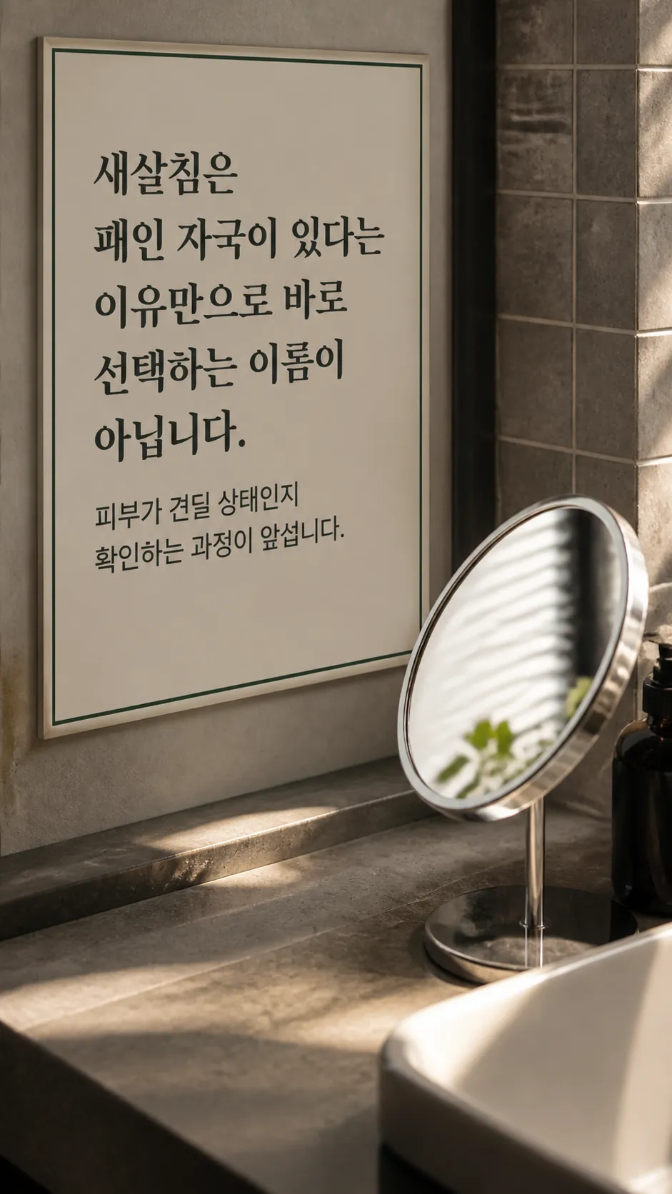 생각해 볼 장면은 따로 질감 확대 장면