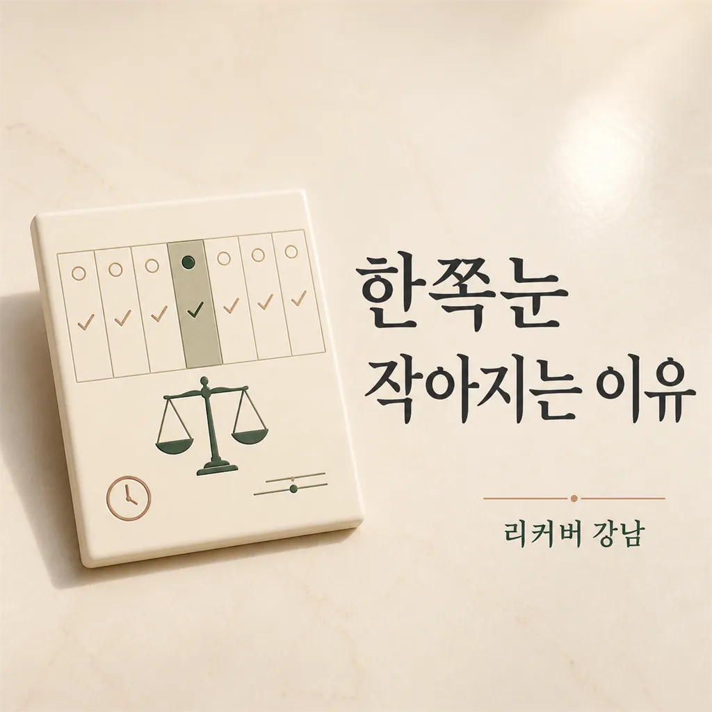 썸네일 - 선정릉 셀카 왜 한쪽 눈만 작아질까요?