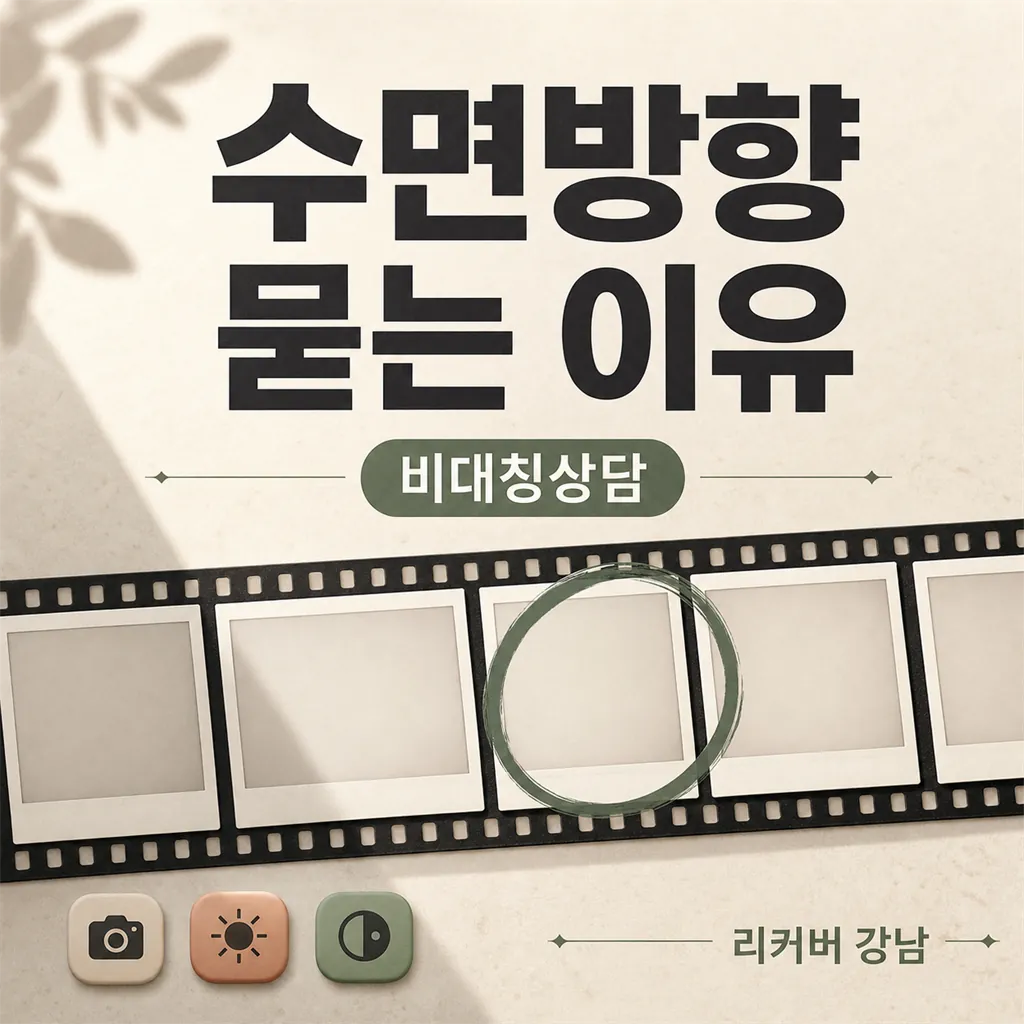썸네일 - 선릉역 비대칭 상담 전 수면 방향부터 묻는 이유