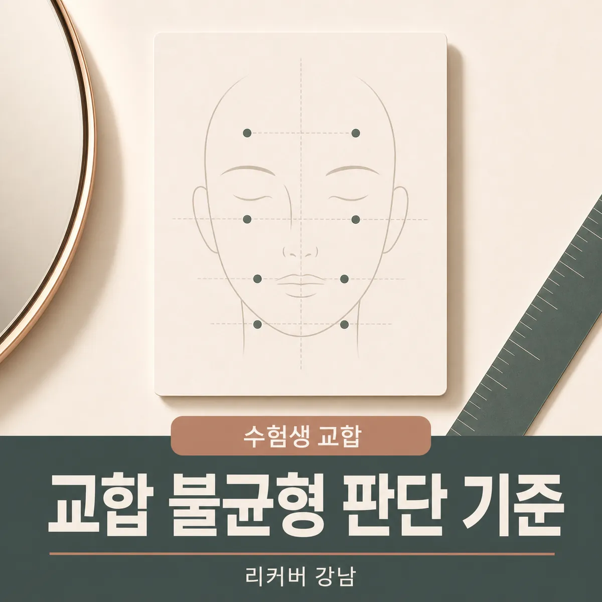 썸네일 - 수험생 교합 불균형, 한 번에 끝나지 않는 이유