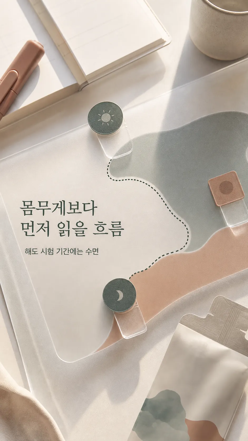 학습 일정표 위 식사 공백 표시
