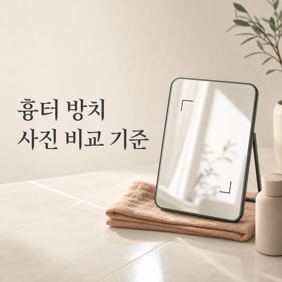 썸네일 - 수험생 흉터 방치, 사진 비교로 알 수 있는 범위