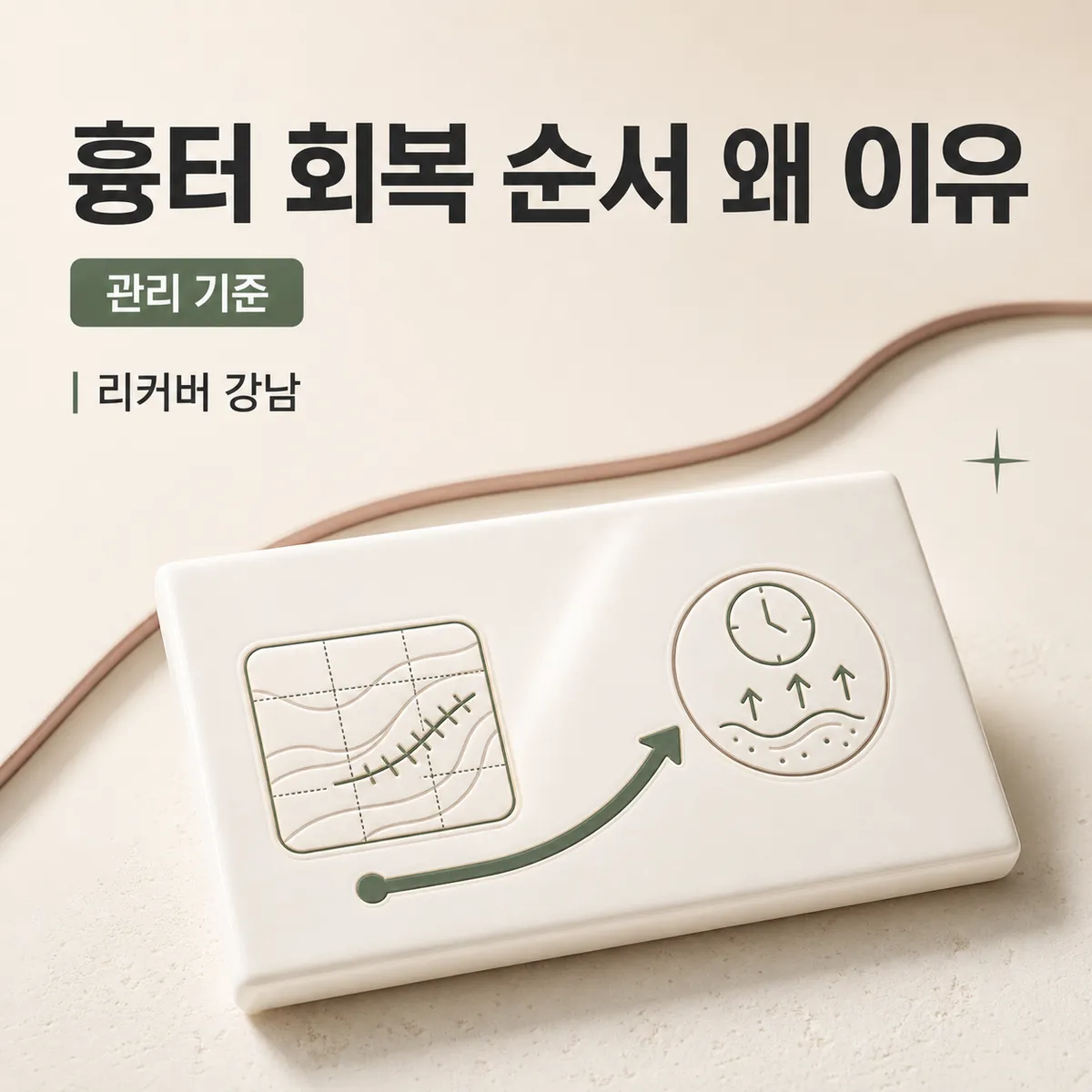썸네일 - 수험생 흉터 회복 관리, 순서가 바뀌면 생기는 일