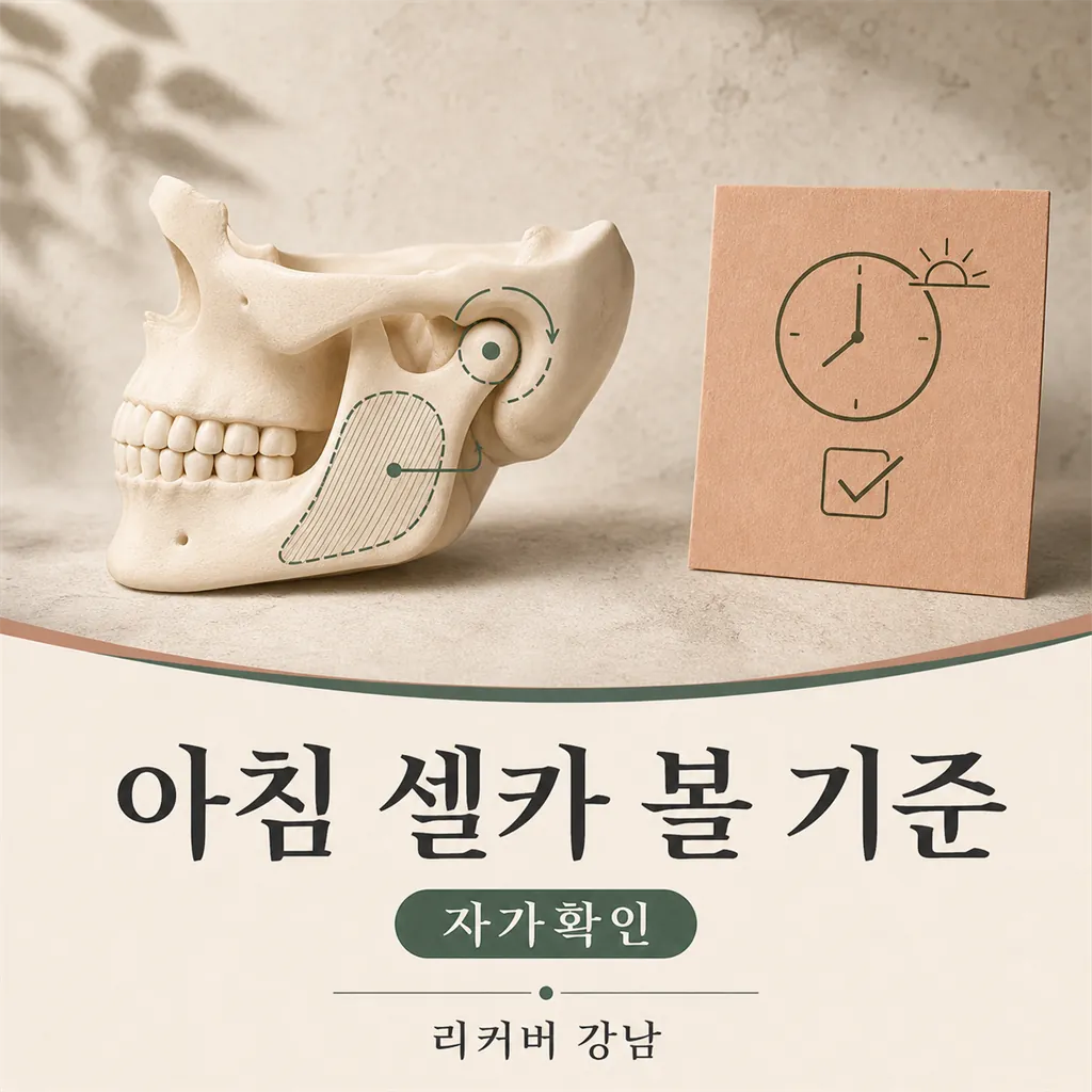 썸네일 - 한티 아침 셀카, 눈 크기보다 볼 기준점