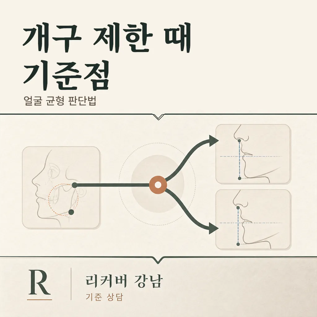 썸네일 - 개구 제한 있을 때 얼굴 기준점은 어떻게 달라지나