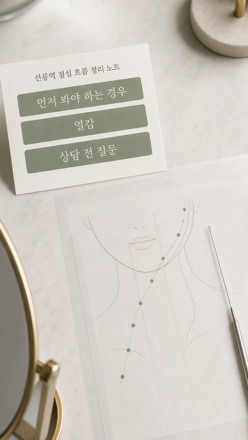 선릉역 점심 흐름 정리 노트