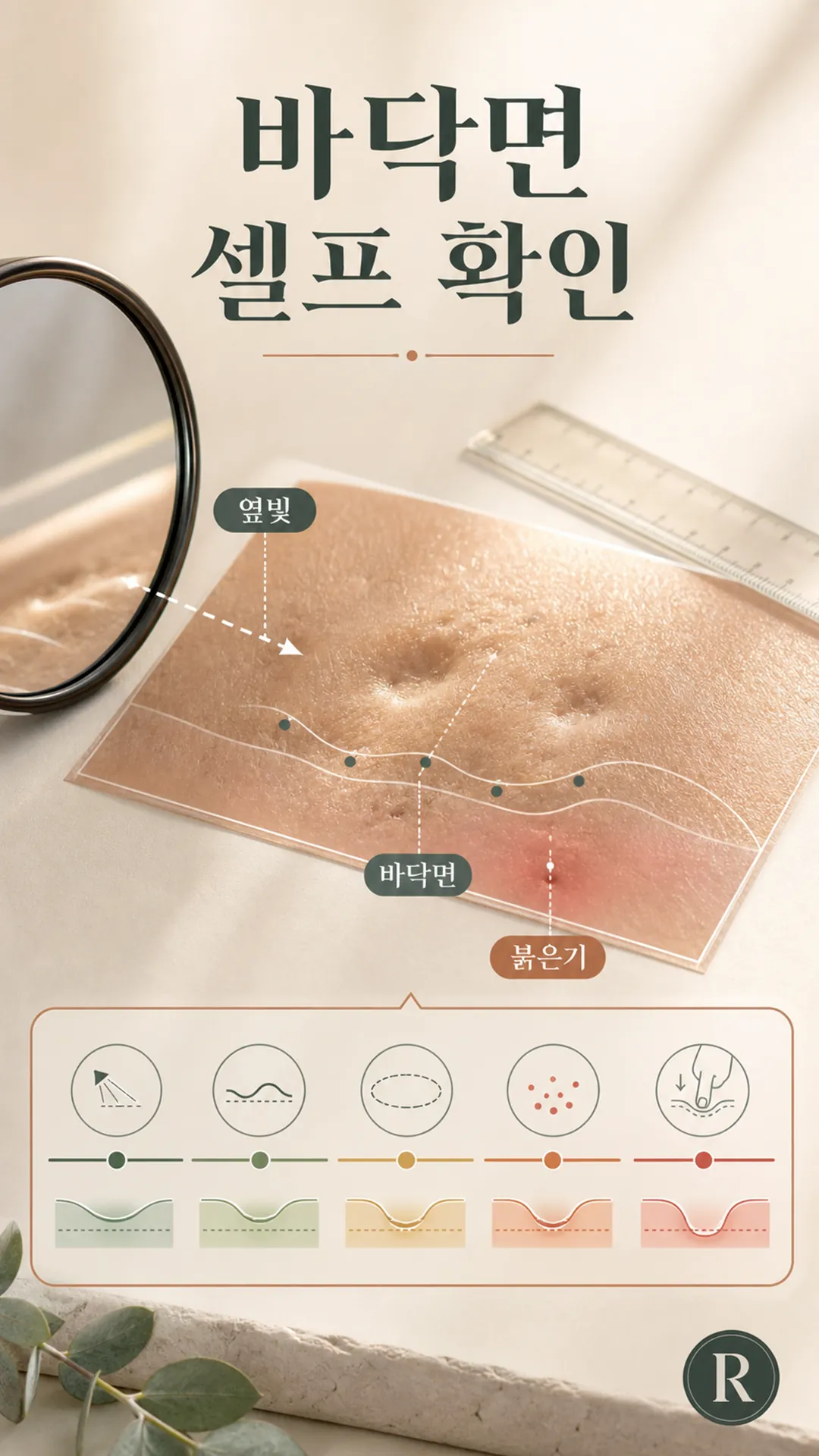 옆빛 비교용 바닥면 기록 노트