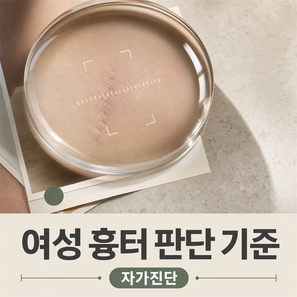 썸네일 - 여성 흉터 자가진단, 기록부터 시작하는 관리 순서