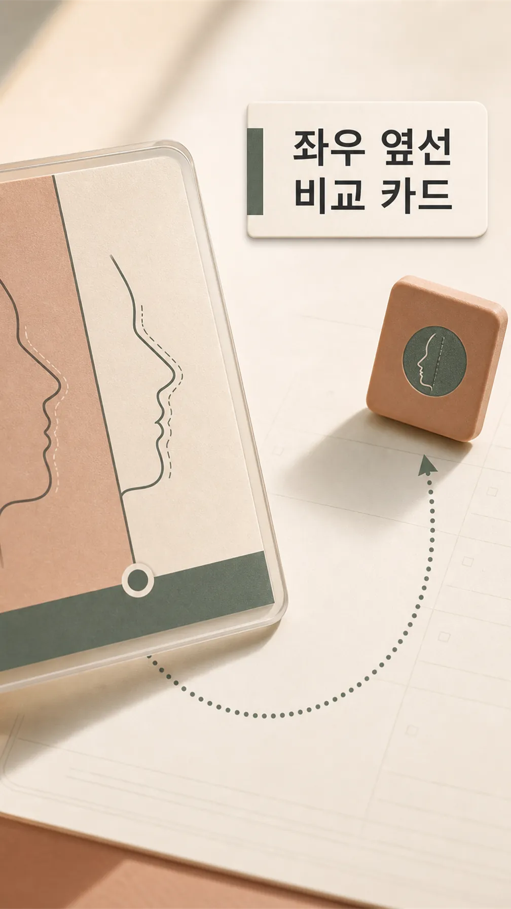 좌우 옆선 비교 카드