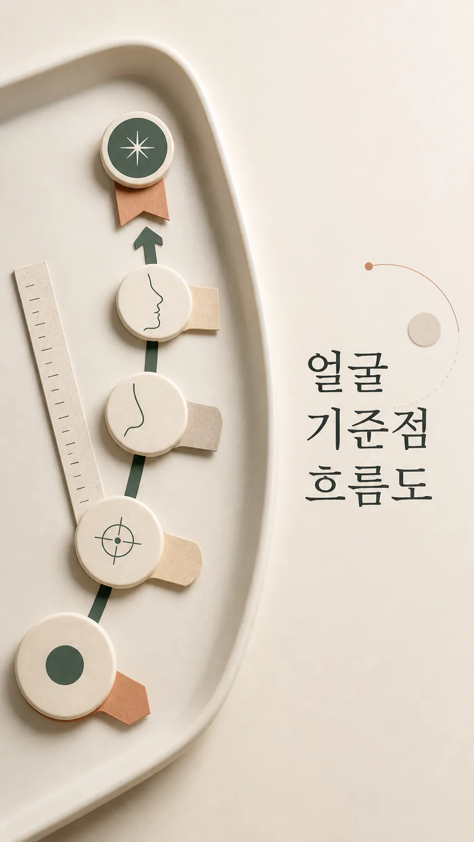 얼굴 기준점 흐름도