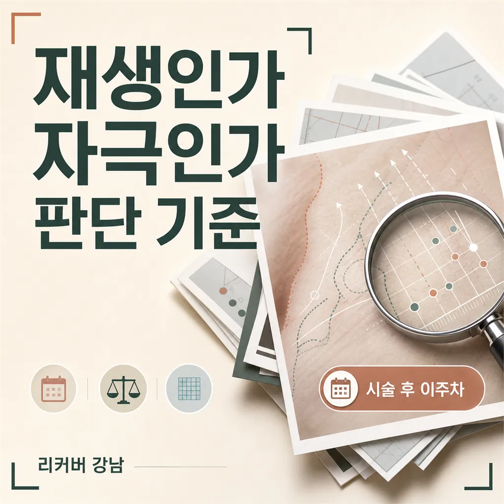 썸네일 - 시술 후 2주, 재생 신호인지 자극 반응인지 구분하는 법