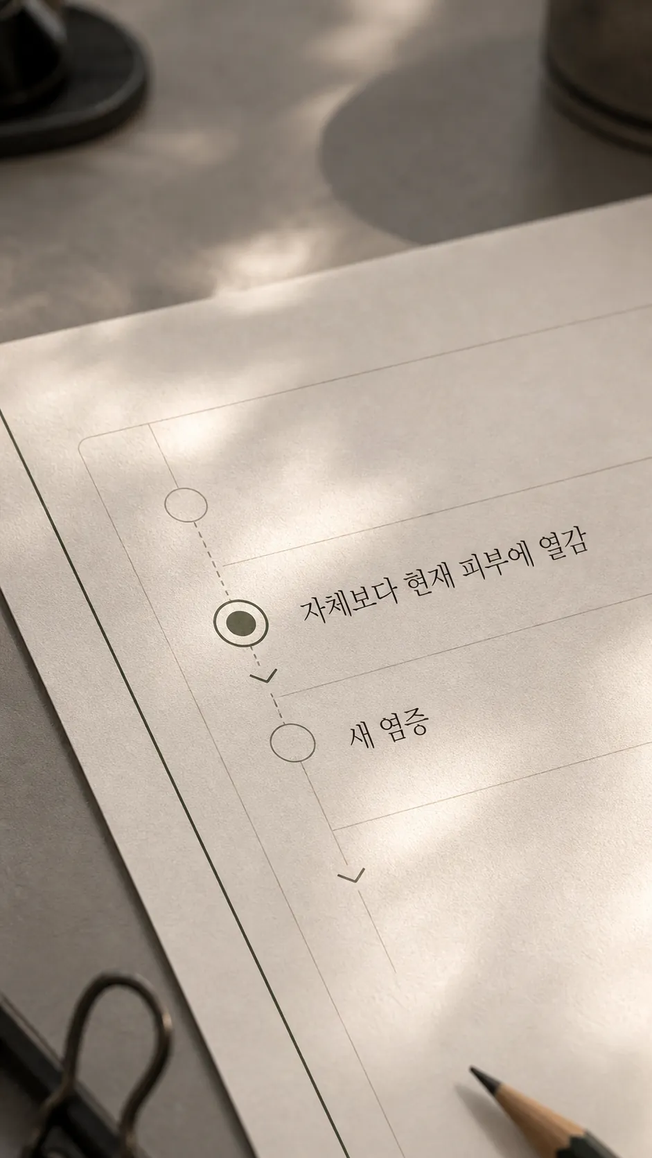 확인 기준 메모