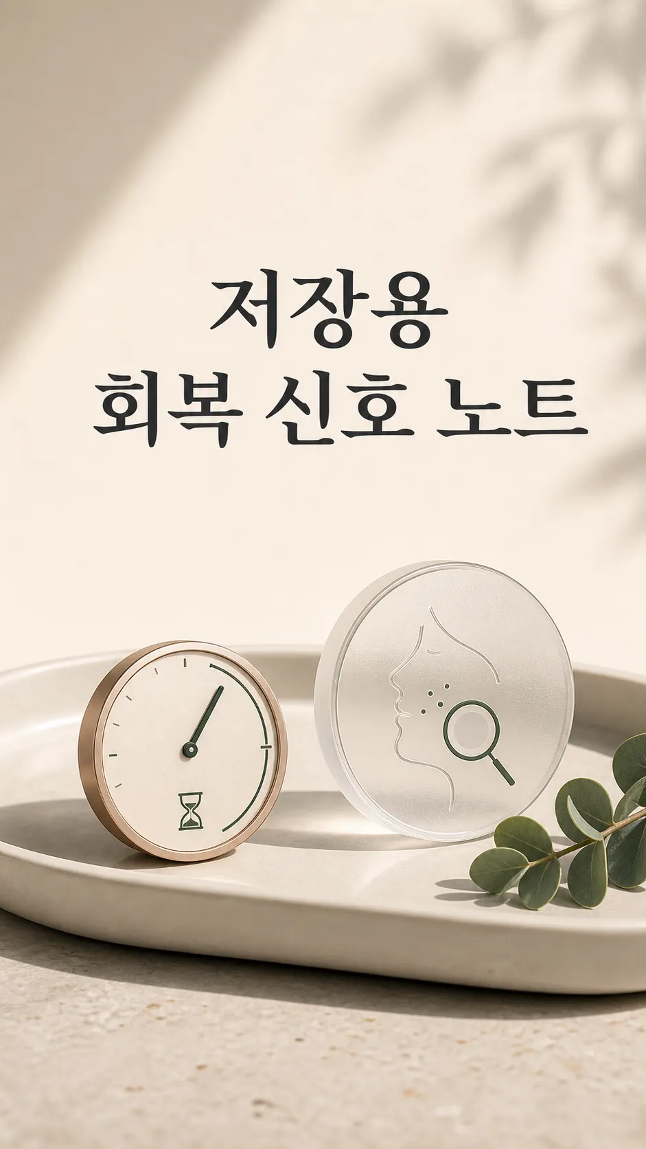 저장용 회복 신호 노트