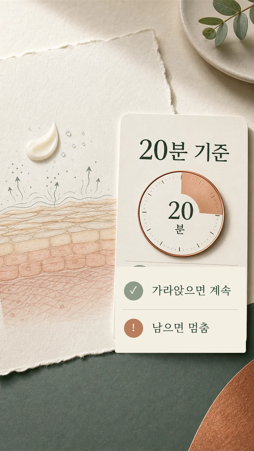 얇아진 장벽 단면 모식도