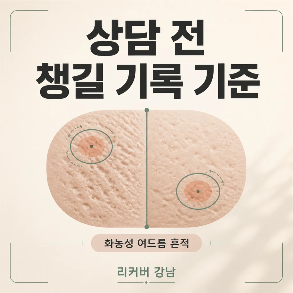 썸네일 - 선릉에서 화농성 여드름 흔적 상담 전 챙겨야 할 기록