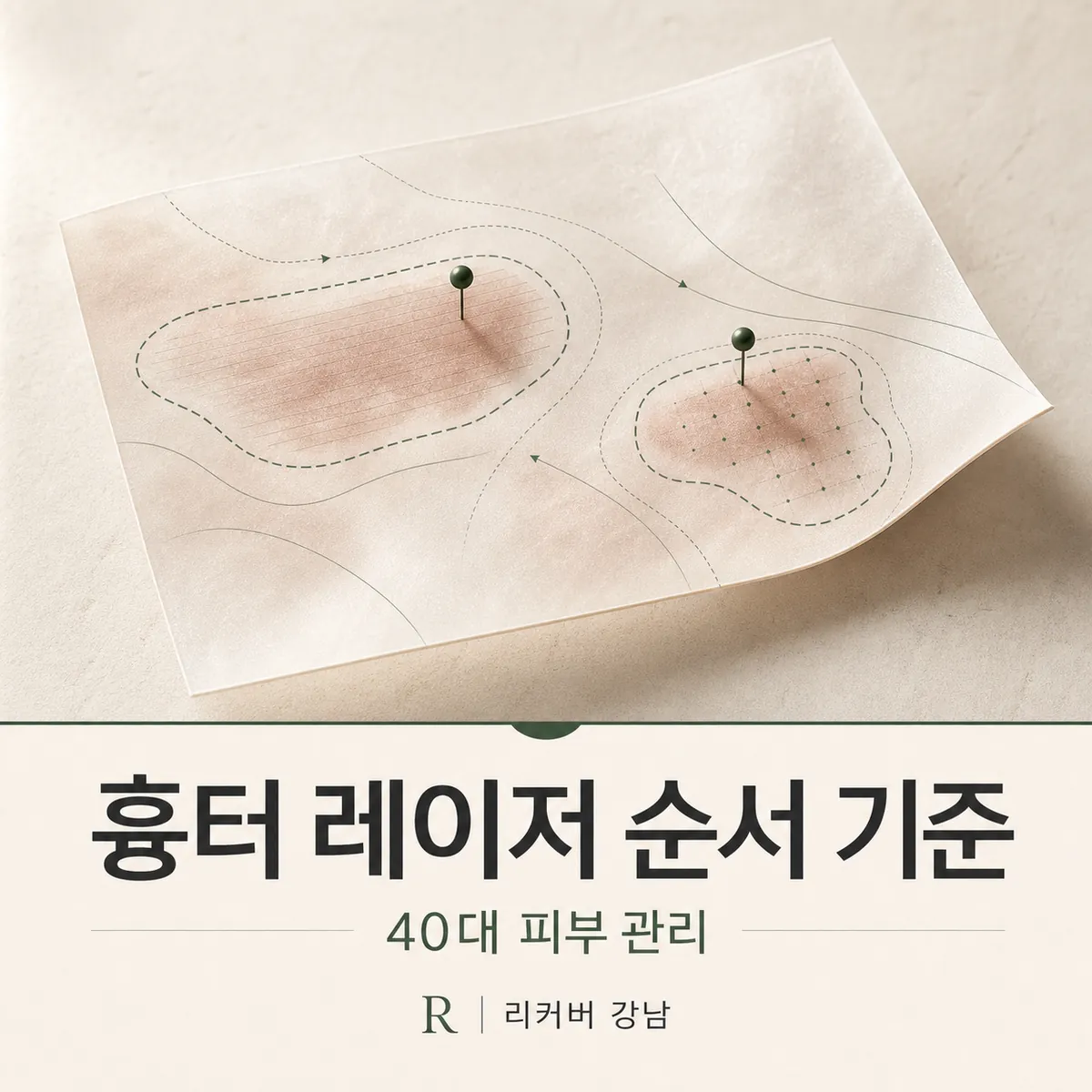 썸네일 - 40대 흉터 레이저 비교 관리, 순서가 바뀌면 생기는 일