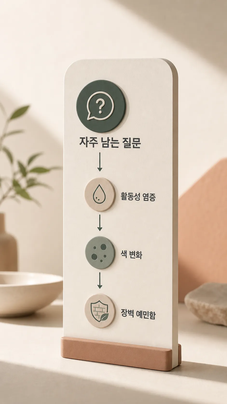 회복 시점과 주의 신호 단계 타임라인
