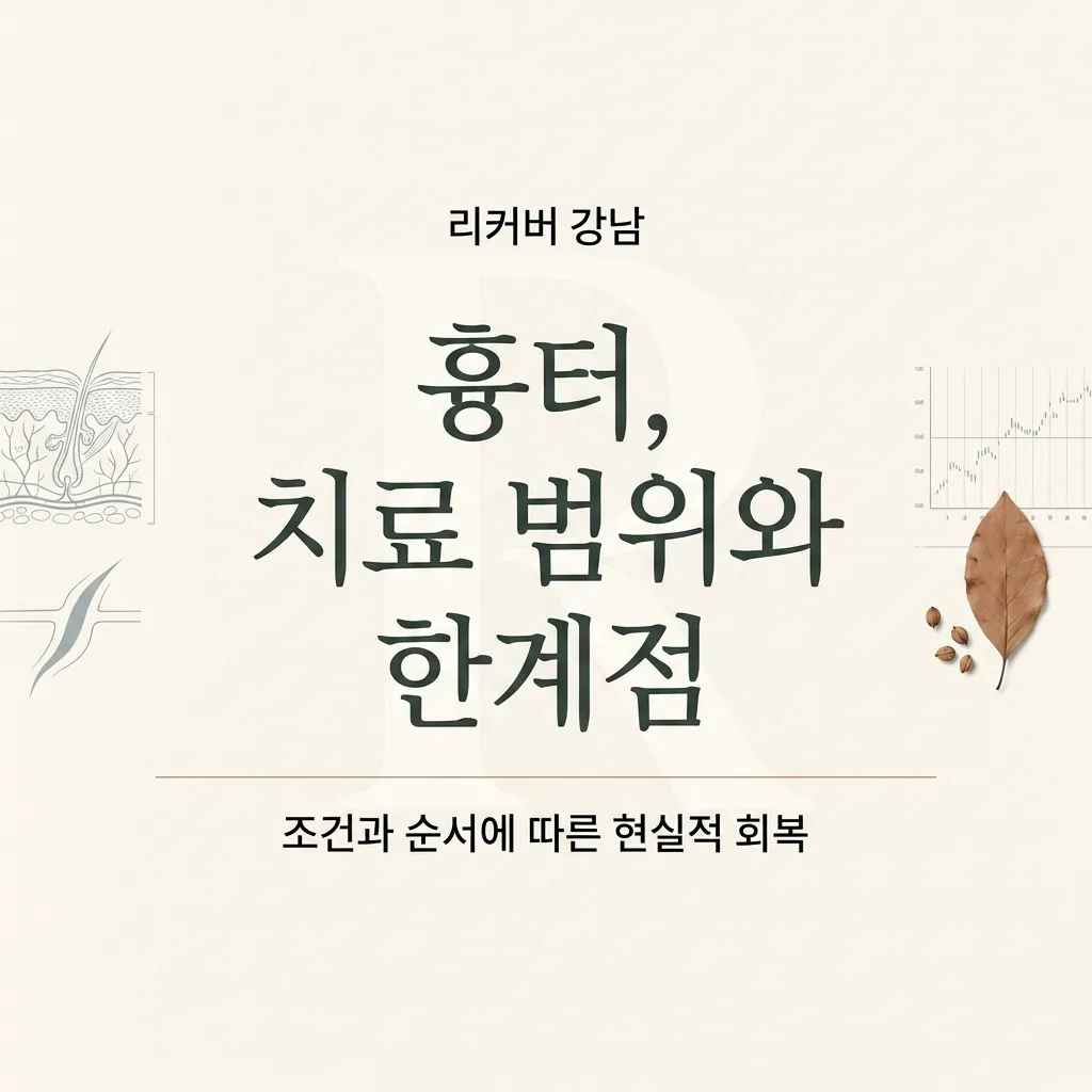 썸네일 - 리커버 강남에서 다루는 여드름흉터, 치료 범위와 한계점 설정하기