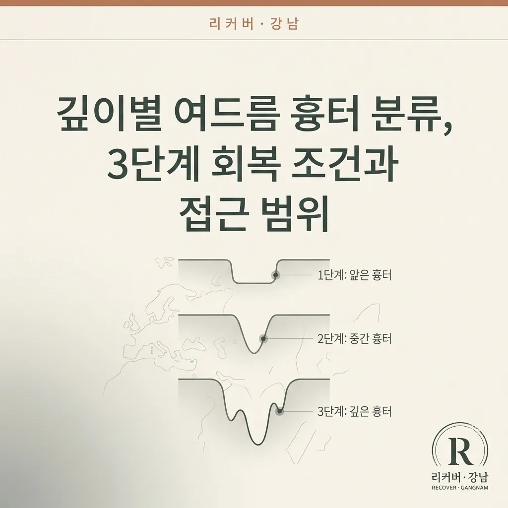 썸네일 - 강남 여드름패인흉터, 반복 치료 전 확인할 유착과 깊이 지도