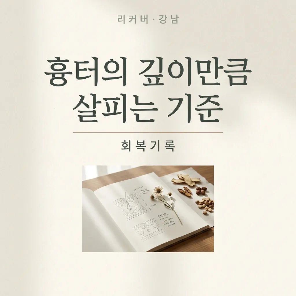 상담 노트와 만년필 클로즈업