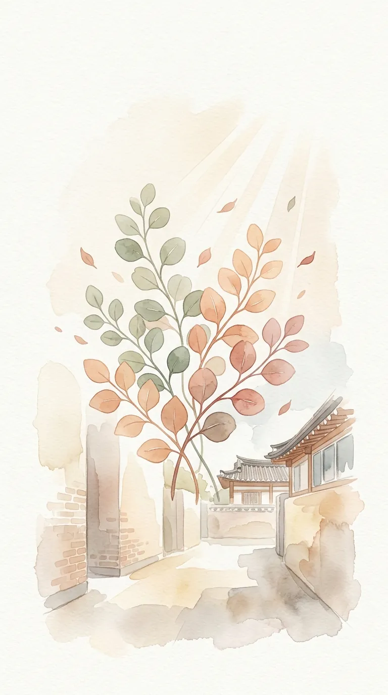 한적한 강남 선릉 골목 풍경