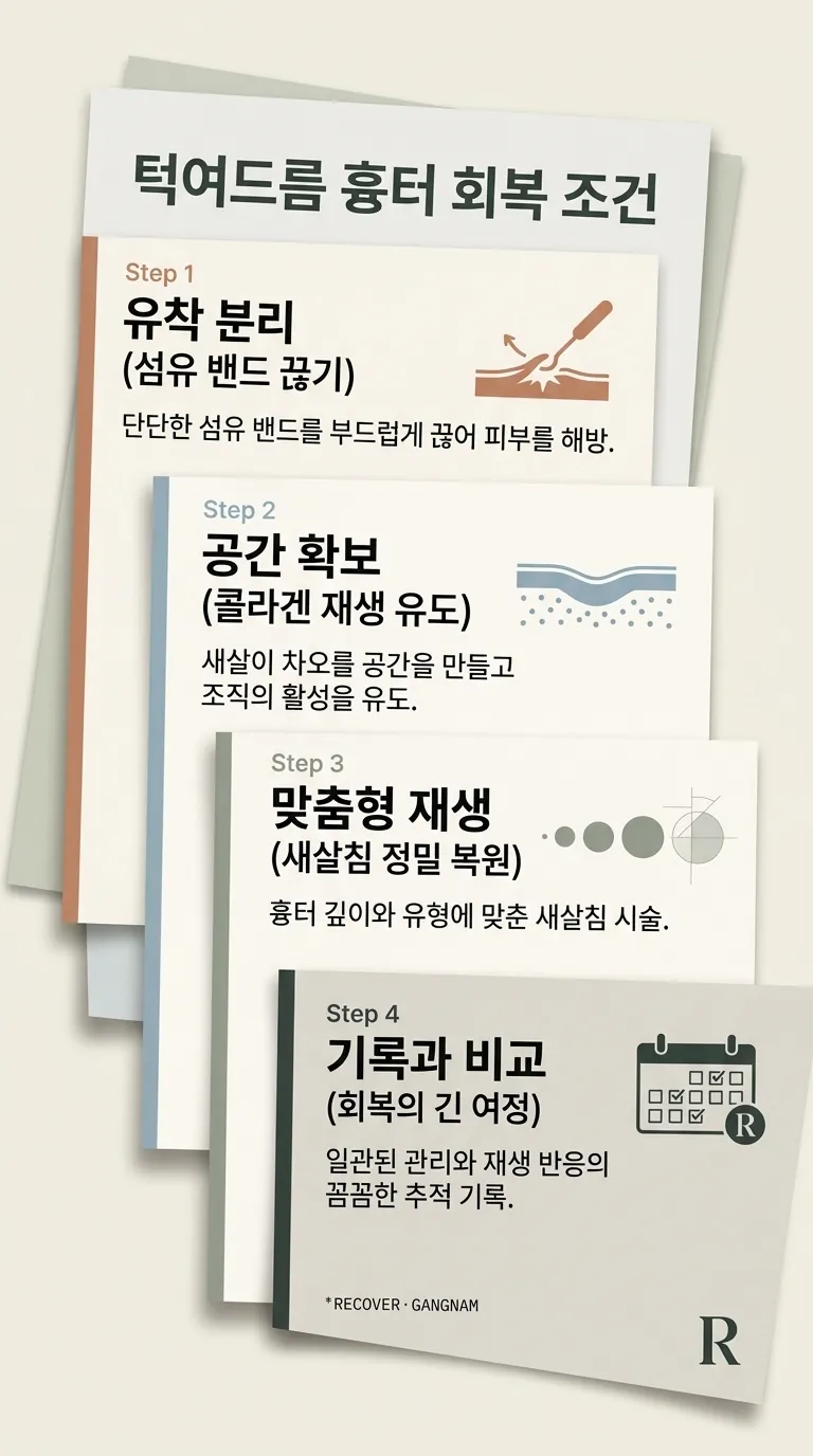 회복 조건 4단계 체크리스트
