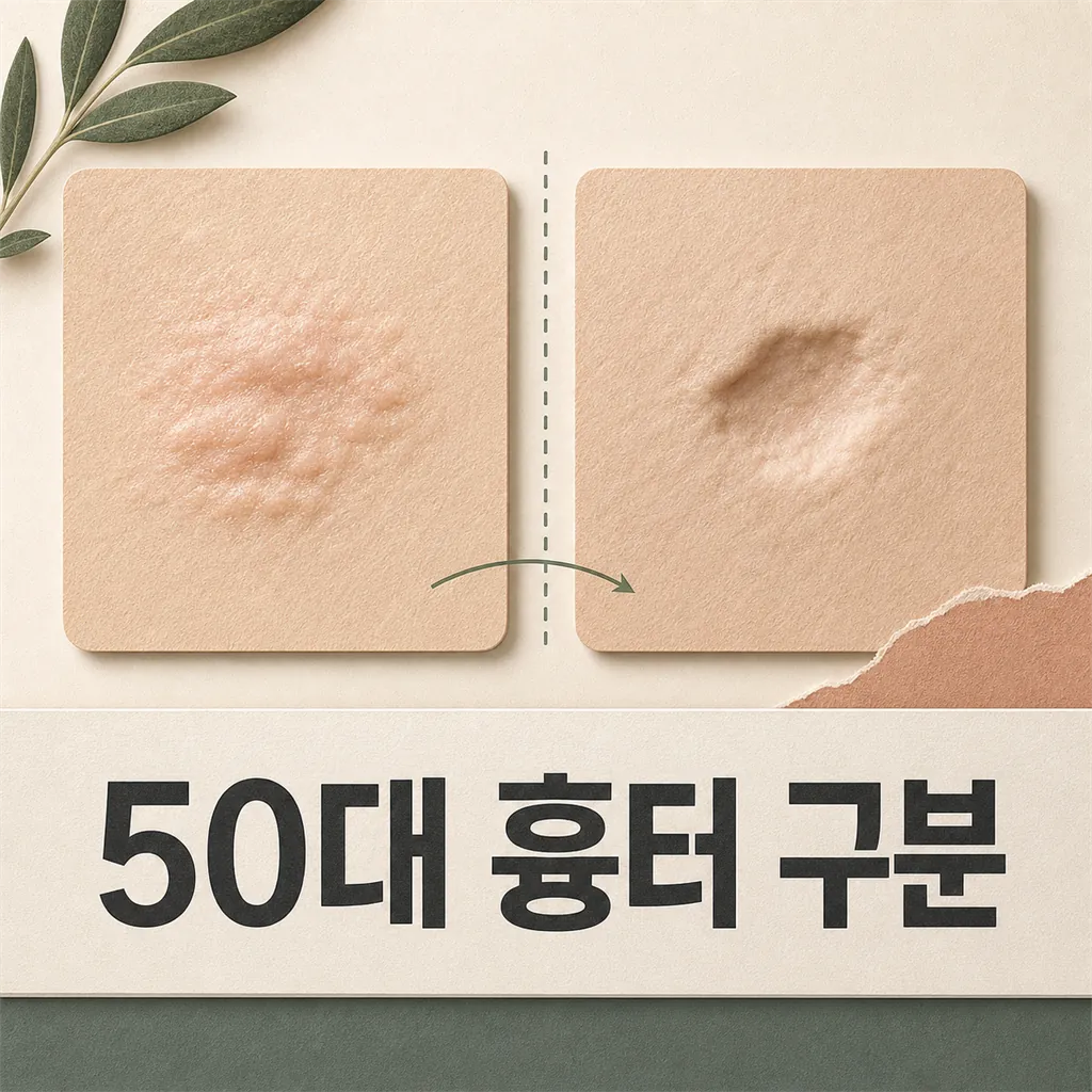 썸네일 - 50대 흉터 자가진단, 더 진행하기 전 점검할 한 가지