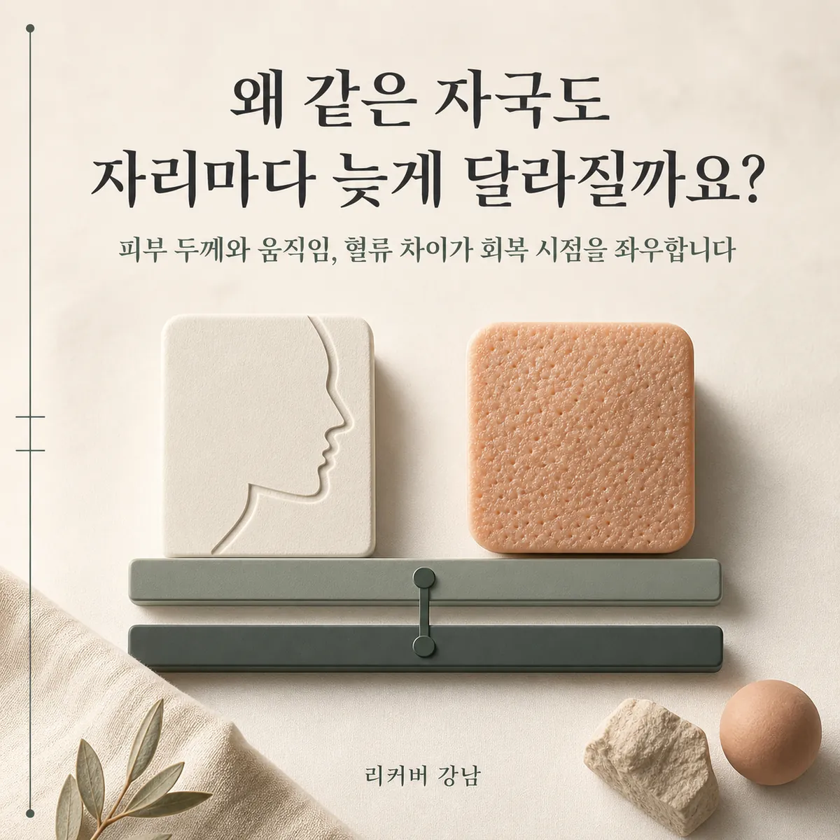 썸네일 - 강남 남성 모공 흉터 부위별 회복 속도가 다른 이유