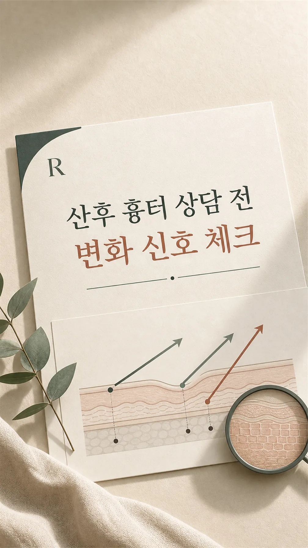 새살침 접근 깊이·방향·간격 도식