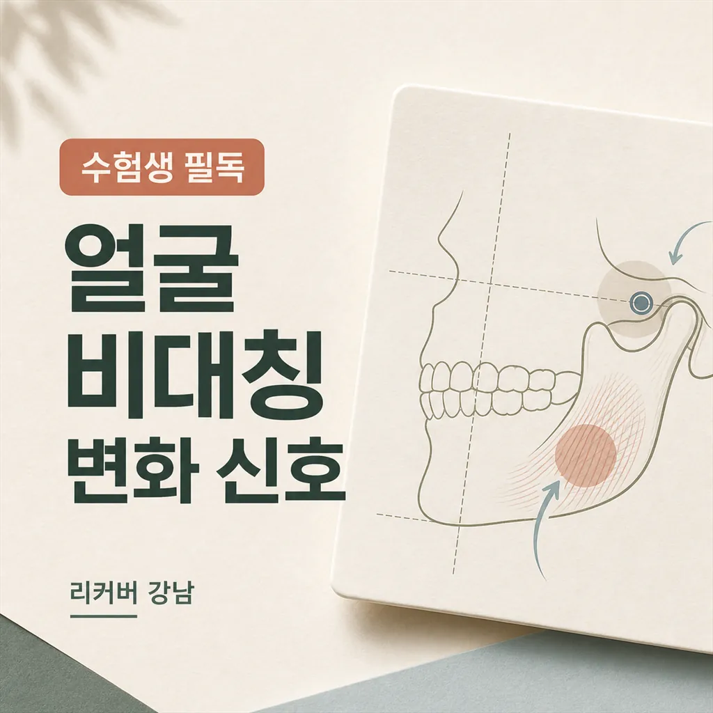 썸네일 - 수험생 얼굴 좌우 비대칭, 놓치기 쉬운 변화 신호
