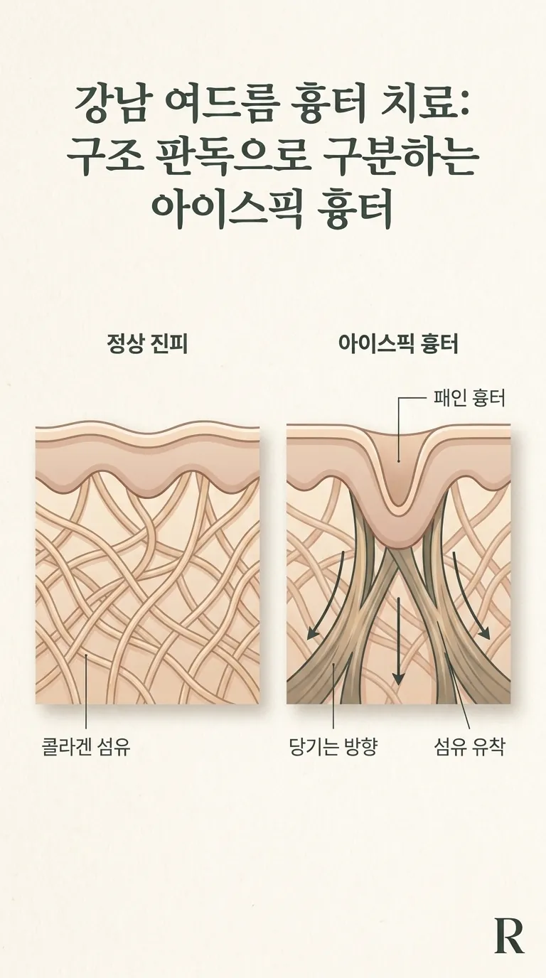 기다릴 항목 카드 및 흉터 복원 기준표