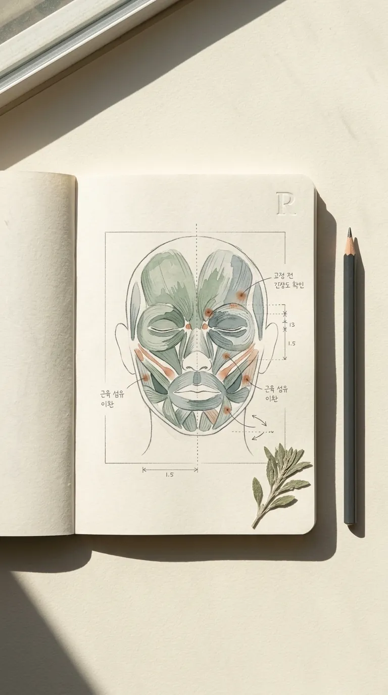 차분한 오후 진료실 창가 정물