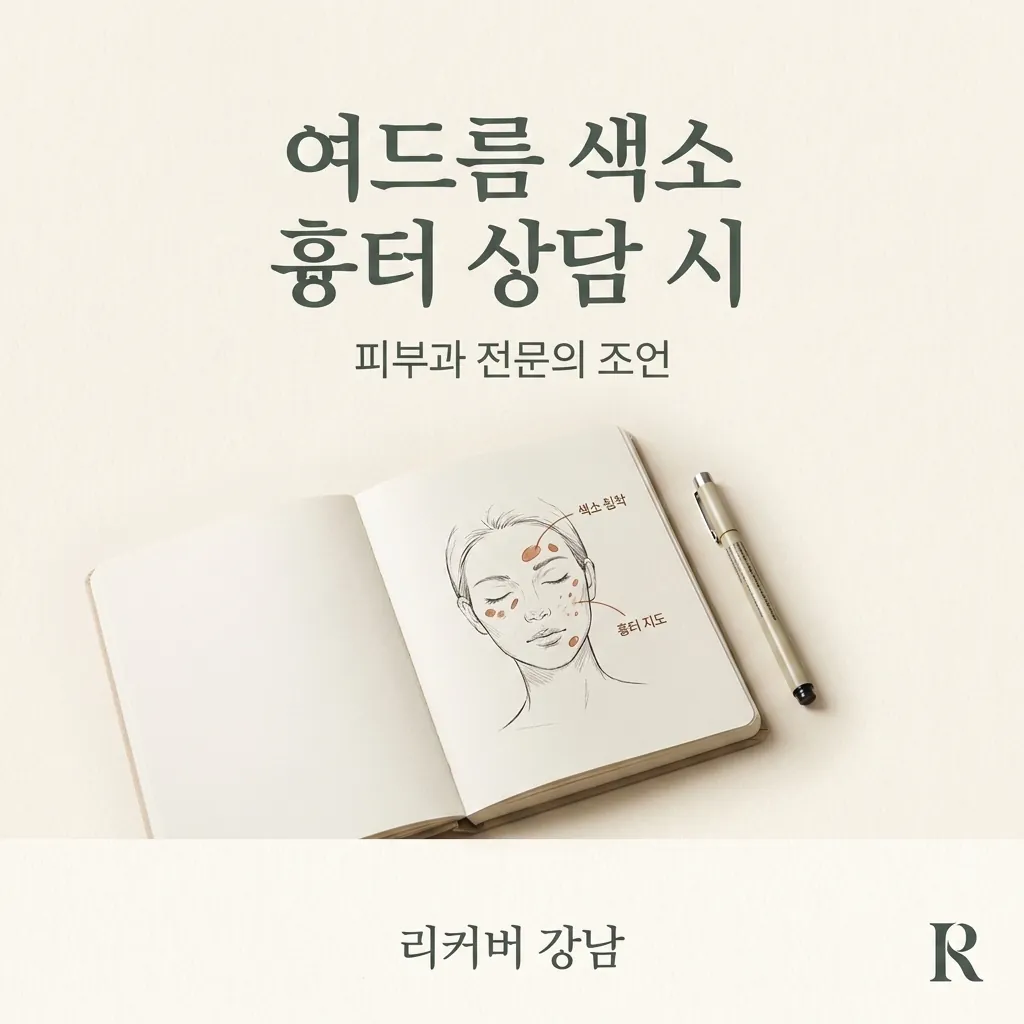 썸네일 - 강남 선릉역 상담에서 여드름 색소침착 흉터 환자께 꼭 묻는 3가지