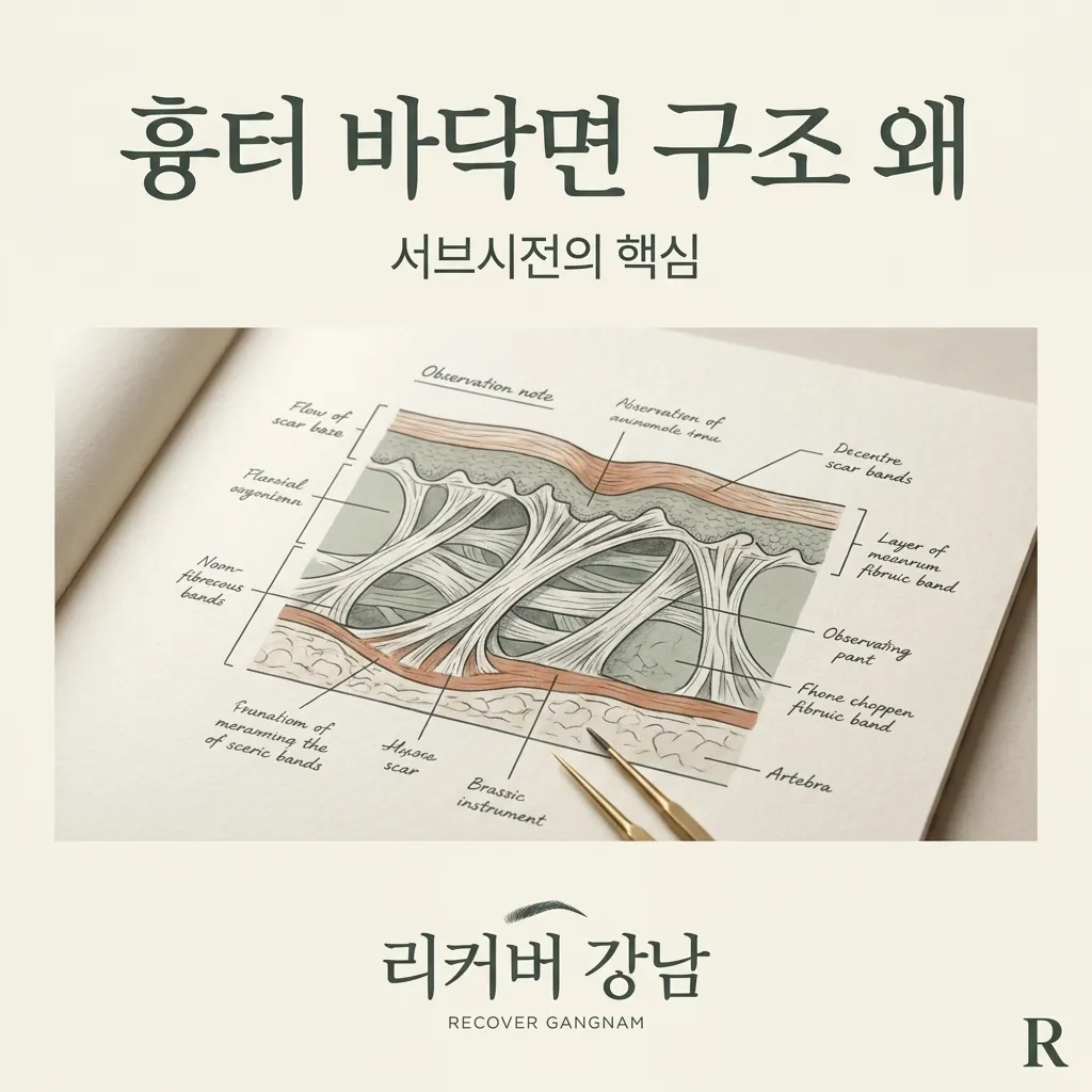 썸네일 - 강남 여드름 흉터 서브시전, 레이저 전 바닥면 당김을 보는 이유