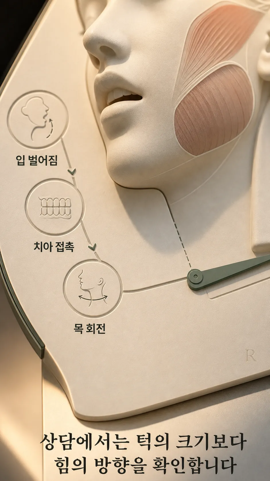 좌우 기능 차이를 순서대로 확인하는 상담 흐름도 주제 단서 정물