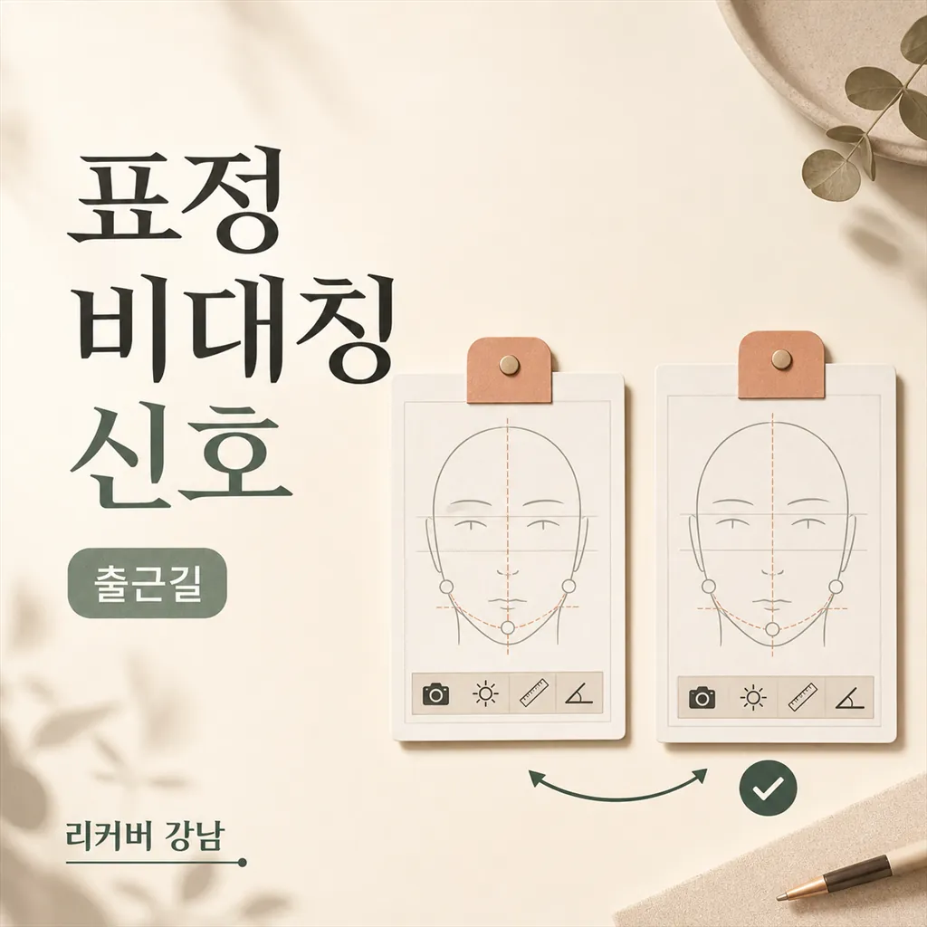 썸네일 - 역삼 출근길 표정 비대칭 왜 굳어질까요