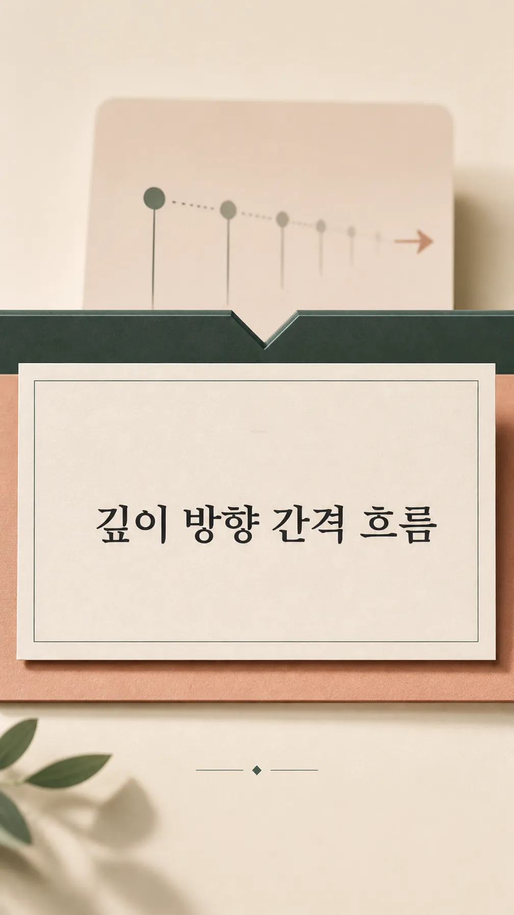 깊이 방향 간격 흐름